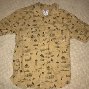 California-made Iron and Resin button down